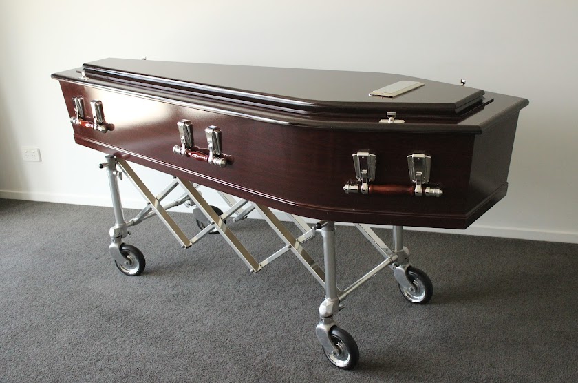 Harrington Mahogany Casket