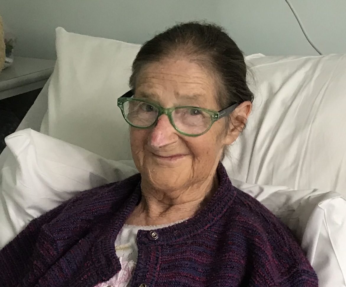 Shirley Olsen in Hospital